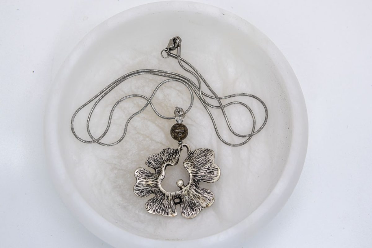 Handmade necklace - Croatian Limestone - Art Shop Unique