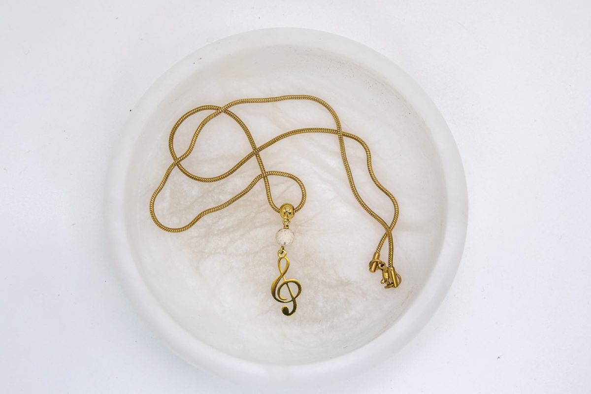 Handmade necklace - Croatian Limestone - Art Shop Unique