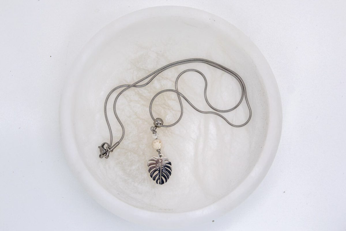 Handmade necklace - Croatian Limestone - Art Shop Unique