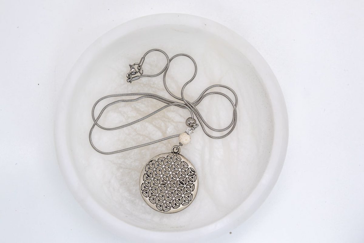 Handmade necklace - Croatian Limestone - Art Shop Unique