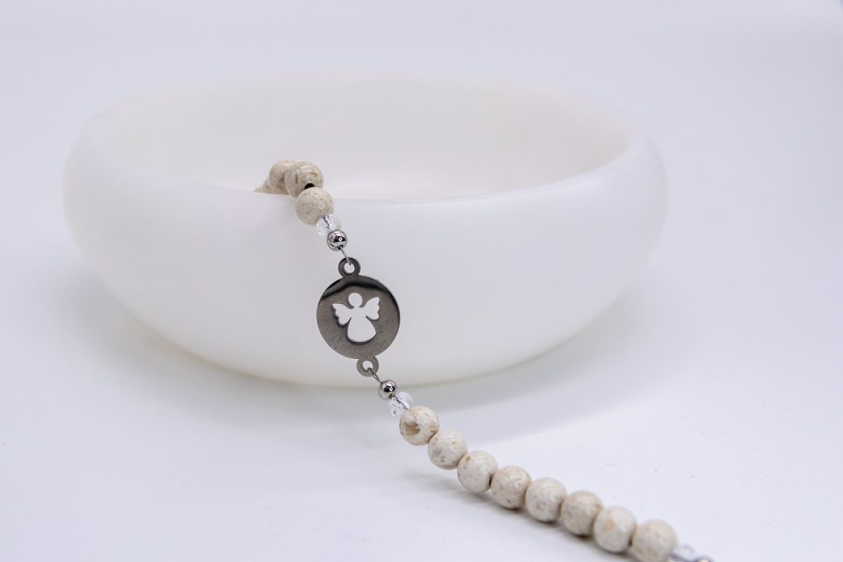 Handmade bracelet - Croatian Limestone - Art Shop Unique